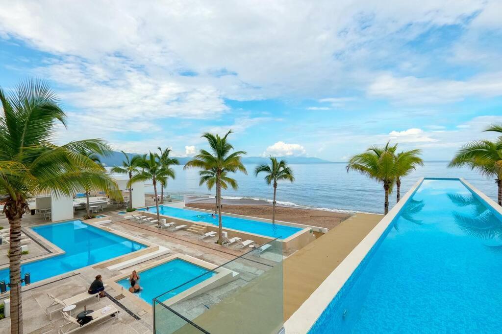 Harbor 7010 By Moikkarentals Beachfront 600Mb Wifi Puerto Vallarta Luaran gambar